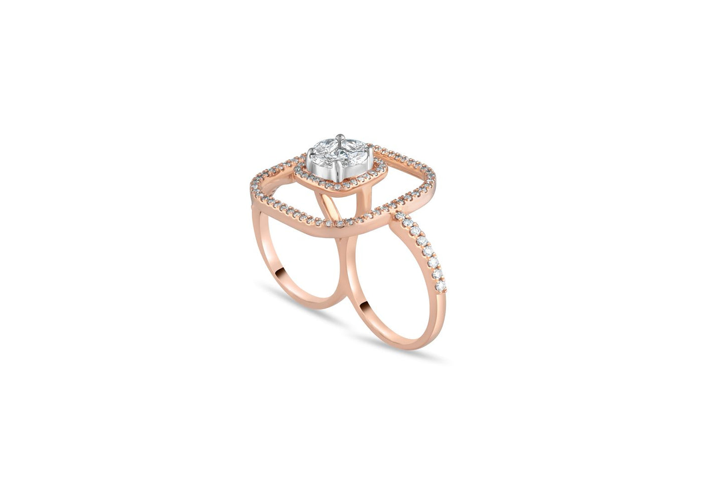 The Halo Diamond Ring