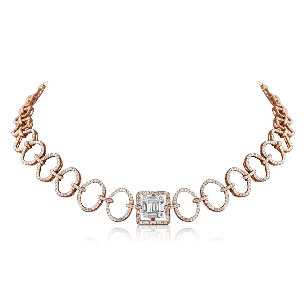 The interlock necklace