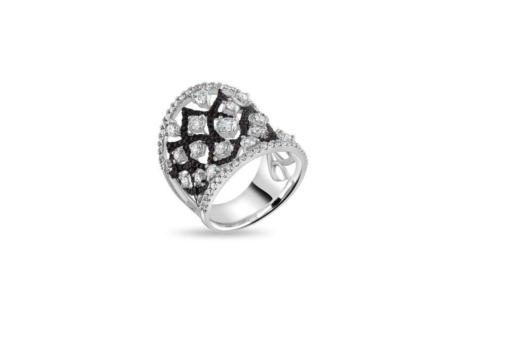 Midnight Mesh Ring