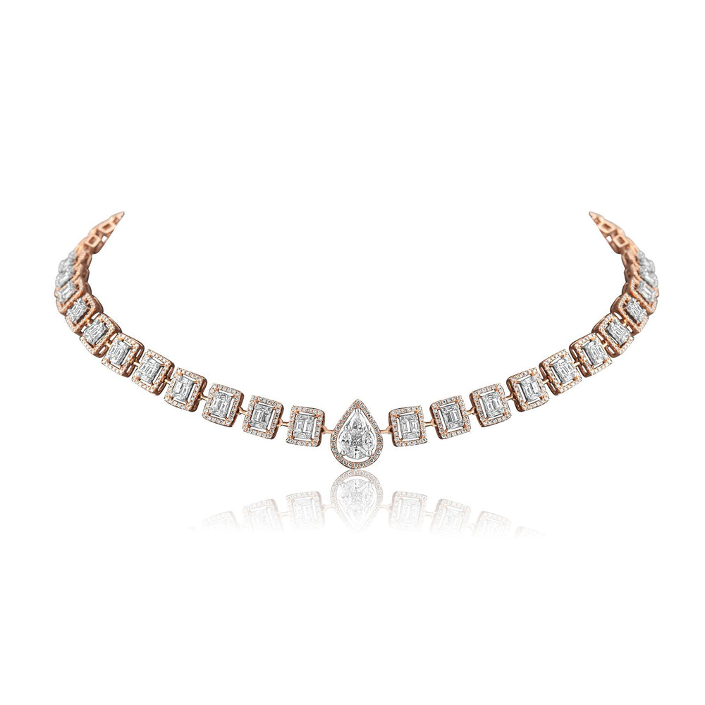 Timeless halo collar