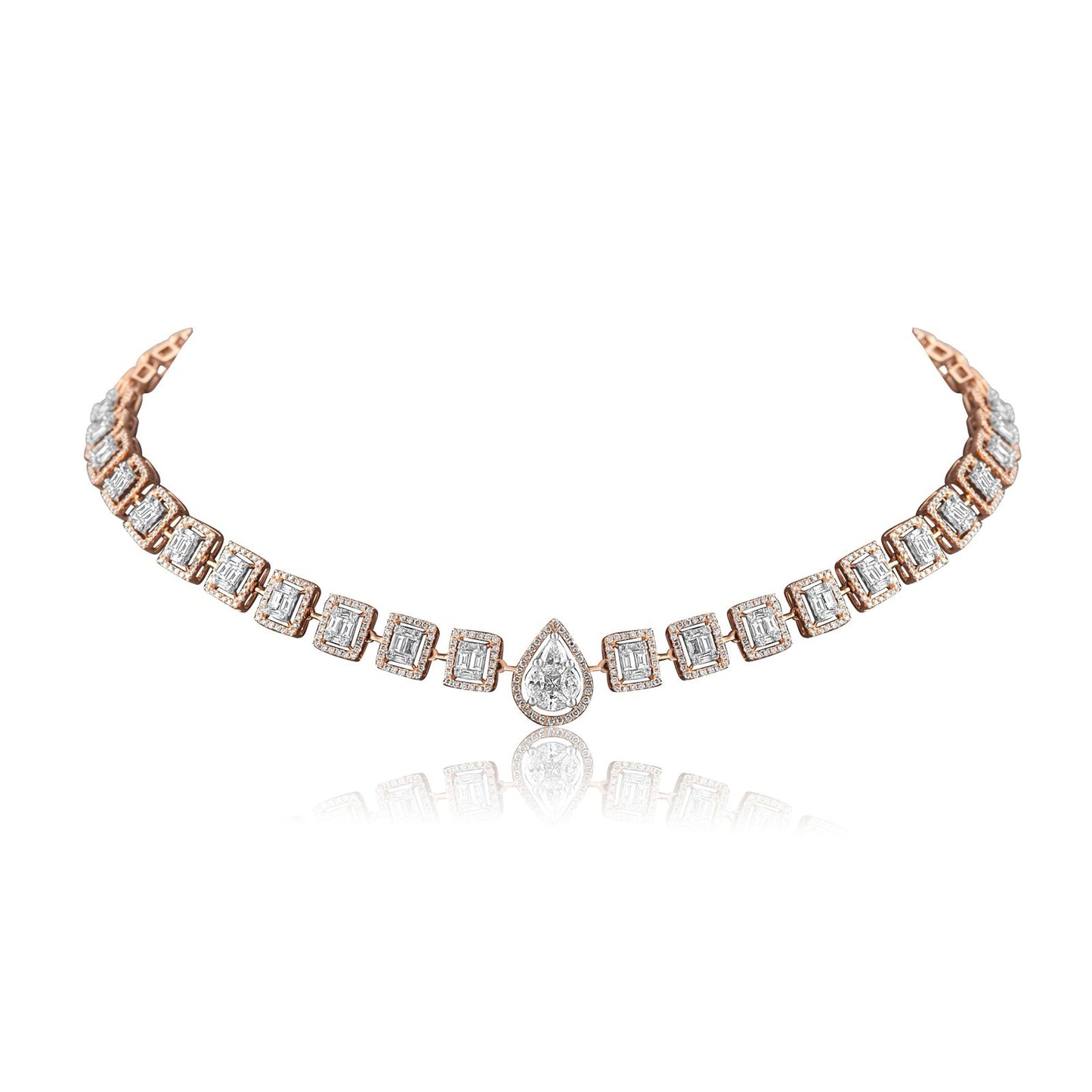 Timeless halo collar
