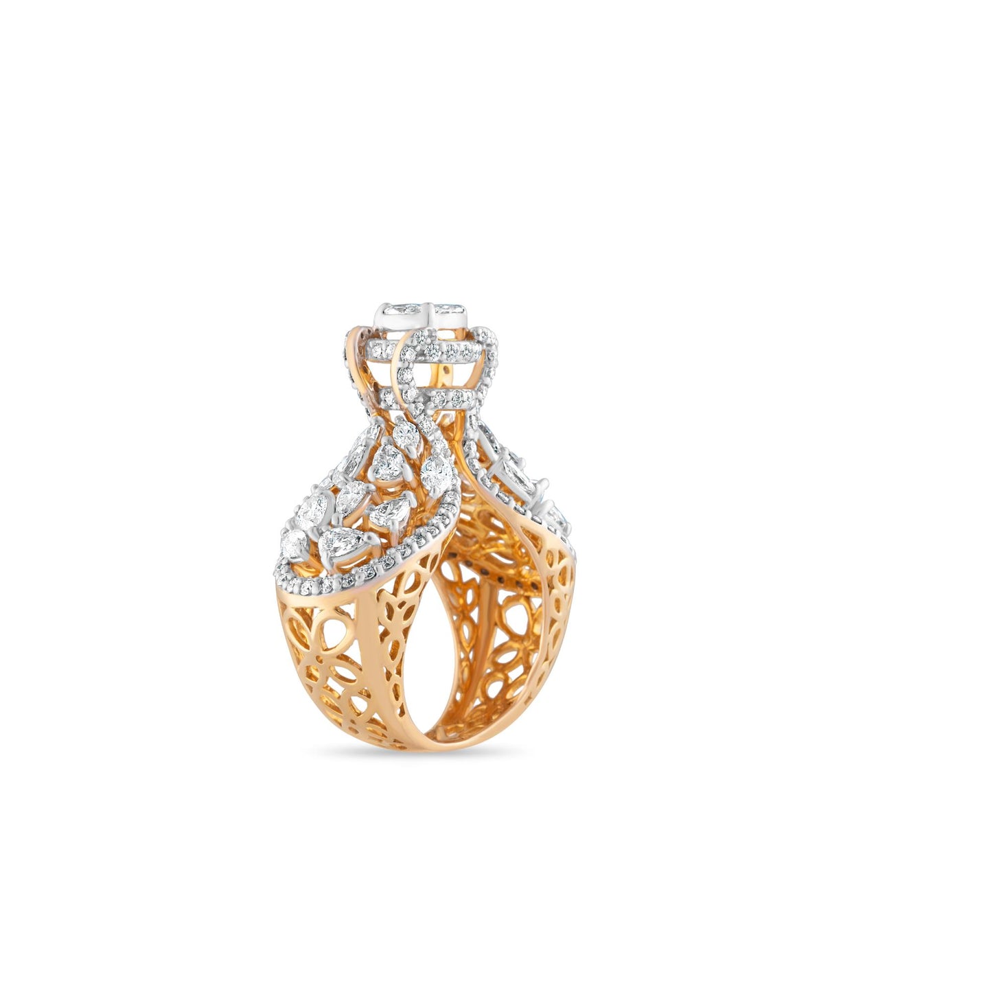 Serpentine Bloom Ring