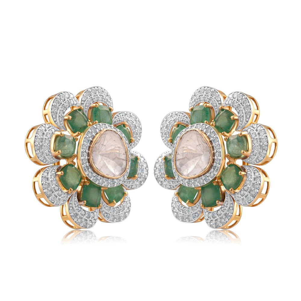 Emerald Elan Earrings