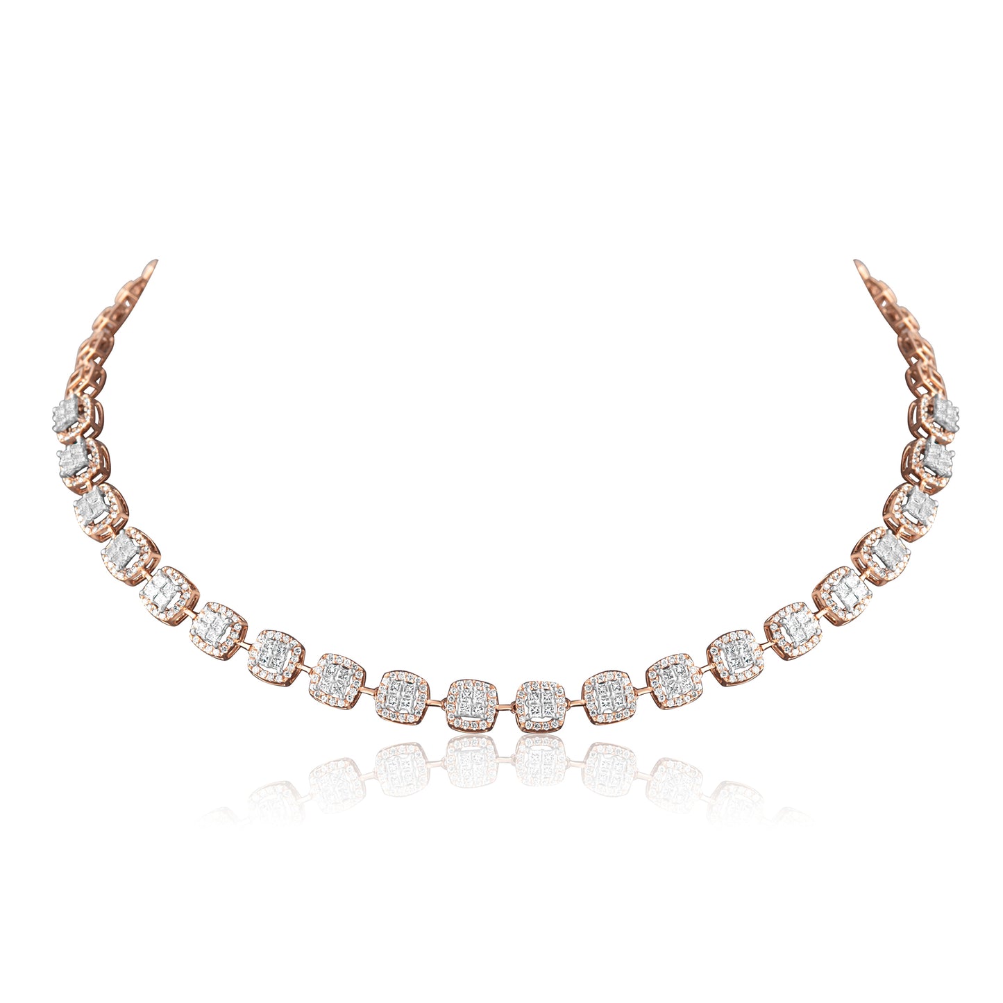 Aurora Cushion Necklace