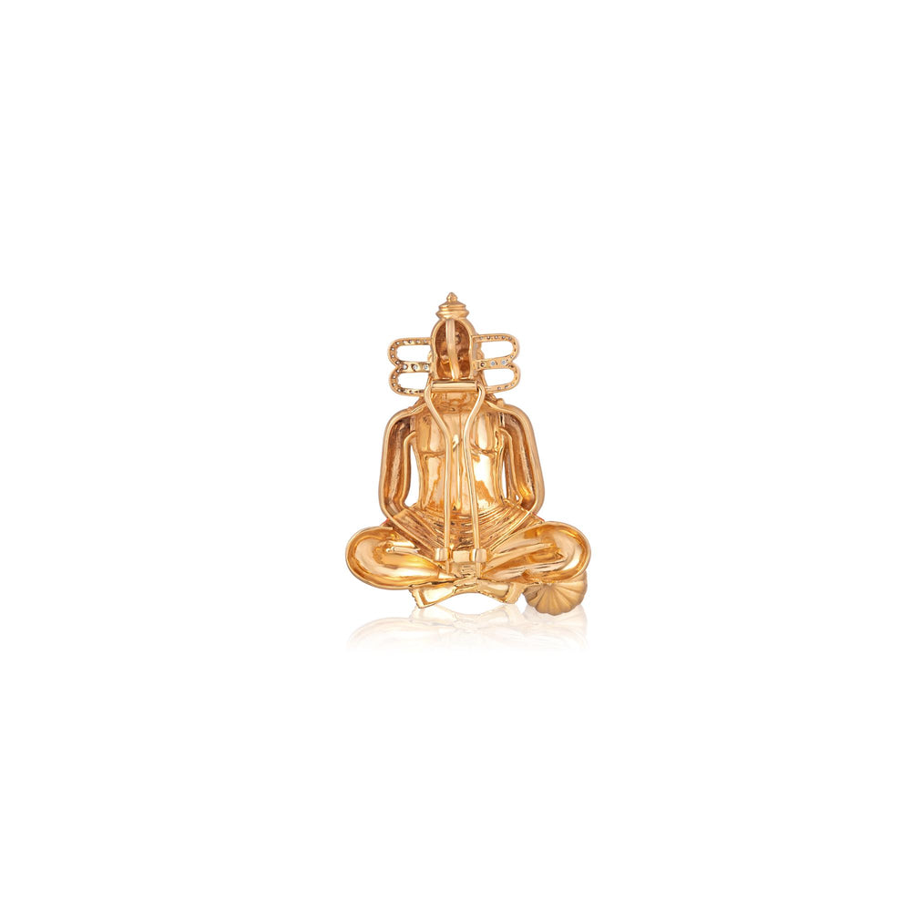 
                      
                        The Hanuman Light Brooch
                      
                    